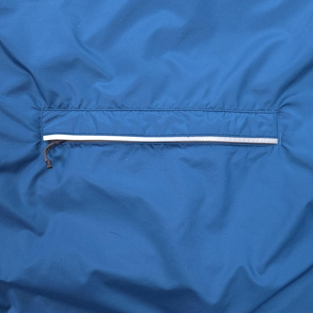 Novara Jacket Mens XL Blue Cycling Conversion Reflective Full Zip Vented Outdoor - Picture 8 of 14